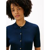 Tommy Hilfiger Pletena jopa mornarska | Shoptok.si