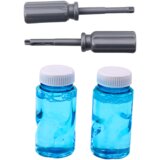 Pištolj za mjehuriće u obliku putničkog aviona - bijelo/plavi | shoptok.hr