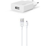 Ttec Punjač Zidni - Output 1xUSB 2,1A - +MicroUSB cable 1,2m - White Cijene