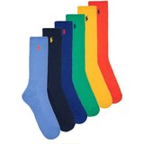 Polo Ralph Lauren Športne nogavice 6 PACK Večbarvna | Shoptok.si