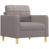  Fotelja smeđesiva 60 cm od tkanine | shoptok.hr