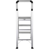 MID.YOU Zložljiva Lestev Solid V, Aluminij | Shoptok.si