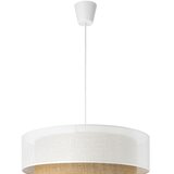  Visilica na sajli BORHO 1xE27/60W/230V Ø 40 cm bela/juta | Eponuda.com