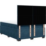  Krevet s oprugama i madracem plavi 140x200 cm baršunasti | shoptok.hr