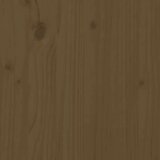 Komoda smeđa boja meda 100 x 40 x 75 cm od masivne borovine | shoptok.hr