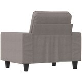  Fotelja smeđesiva 60 cm od tkanine | shoptok.hr