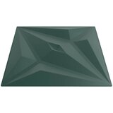  Zidne panele 24 pcs Zvijezda zelena 50 x 50 cm XPS pjena | shoptok.hr