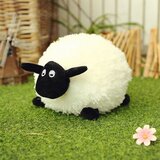  Plišana maskota ovca s kovrčavom vunom bijela 20 cm | shoptok.hr