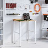  Radni stol 80x60x(71 5-98) cm puno drvo hrast | shoptok.hr