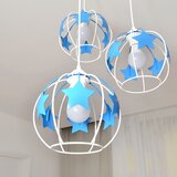  Dečiji luster na sajli STARS 3xE27/15W/230V plava/bela | Eponuda.com