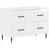  Set kupaonskih ormara od 2 dijela HAARLEM Bijela visokog sjaja | shoptok.hr