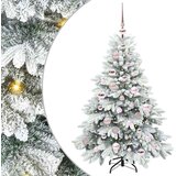 vidaXL Umjetno božićno drvce s stalakom Zelena 120 cm PE i PVC | shoptok.hr