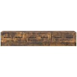 TV omarica Dimljen hrast 147 x 34,5 x 27 cm Inženirski les, (5000210689) | Shoptok.si