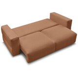 Bobochic Paris Narančasta sklopiva/s prostorom za odlaganje sofa 265 cm Ezechiel – | shoptok.hr