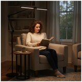 Brilagi prigušiva LED fleksibilna stojeća lampa VARIO LED/14W/5V 157 cm crna | Eponuda.com