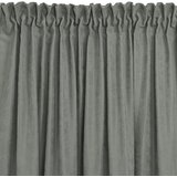  Curtain MILANA color gray style classic dragon tape transparent 10 cm with fringe 3 cm chenille 420x175 HOMEDE Cijene