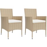  3-dijelni vrtni bistro set od poliratana s jastucima bež | shoptok.hr