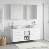 Set namještaja za kupaonicu 5 kom. Bijela | shoptok.hr