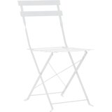 3-dijelni bistro set čelični bijeli | Eponuda.com