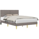  Krevetna konstrukcija Sivosmeđa 140 x 190 cm Tkanina | Eponuda.com