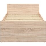 MID.YOU postelja 90 cm x 200 cm , les, leseni material hrast sonoma | Shoptok.si