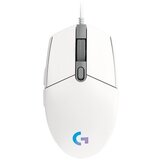 Logitech GAMING Miška Logitech G102 LIGHTSYNC, bela | Shoptok.si