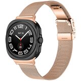 INF kompatibilno z samsung Watch8 milanese jeklenim paščkom z zaponko pinkgold, (5000085987) | Shoptok.si