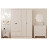 Hanah home set namještaja za spavaću sobu RB-068, bijela Cijene