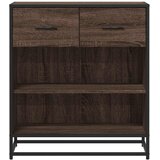  Komoda boja hrasta 68x35x76 cm konstruirano drvo | shoptok.hr