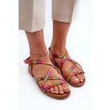 Maciejka Flat Women's Leather Sandals | Shoptok.si