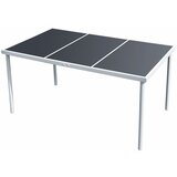  Vrtni stol 150 x 90 x 74 cm crni čelični | shoptok.hr