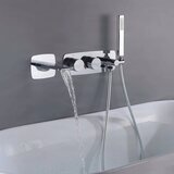 ELITE EDITION Podometna kadna pipa BSC1715 z LED-zaslonom in vrtljivim slapnim izlivom v grafitno sivi, črni ali kromirani izvedbi — Črna | Shoptok.si