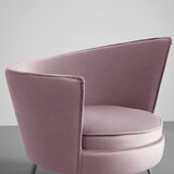 Bessagi Home naslanjač chesterfield cherie, roza, žamet | Shoptok.si