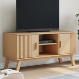  The Living Store TV omarica OLDEN rjava 114x43x57 cm trdna borovina - TV Omarica, (21555221) | Shoptok.si