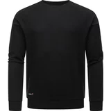 Ragwear Sweater majica 'Doren' crna