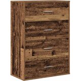  Kreveta s ladicama Staro drvo 60 x 31 x 84 cm Konstruirano drvo | shoptok.hr