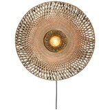 Good&Mojo zidna svjetiljka od bambusa Kalimantan, ⌀ 87 cm | shoptok.hr