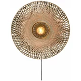 Good&Mojo zidna svjetiljka od bambusa Kalimantan, ⌀ 87 cm