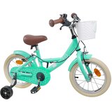 vidaXL Otroško Kolo 12 Palcev priporočeno za 2-4 leta Morsko zelena - - Zelena - 10.9 - 90 x 49 x 67,5 cm - 2025--v1 | Shoptok.si