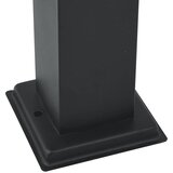  Stupić za zidne svjetiljke 3 kom 80 cm crne IP44 | shoptok.hr