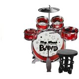 Kruzzel velik set bobnov, cinele in stolom 4834 Cene