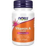 Now Foods Vitamin A NOW, 10.000 IE (100 kapsul) Cene