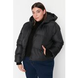 Trendyol Curve Black Hooded Inflatable Coat Cijene