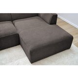 Bobochic Paris Smeđa kutna garnitura od samta (s desnim kutom/u obliku slova L) Megeve – | shoptok.hr