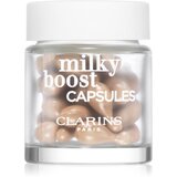 Clarins Milky Boost Capsules posvjetljujući puder kapsule nijansa 02 30x0,2 ml | shoptok.hr