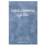 Dolce & Gabbana Light Blue Pour Homme Toaletna voda za moške 200 ml | Shoptok.si