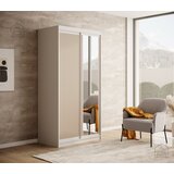 ADRK Garderobna omara z drsnimi vrati Delia 100 cm - bela | Shoptok.si
