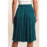 Fenzy Plus Size Plisirano Krilo, Zeleno | Shoptok.si