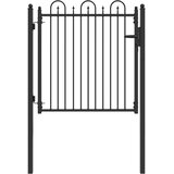  Ogradna vrata DRONTEN 100 x 100 cm Metal Može se zaključati | shoptok.hr