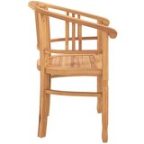  Vrtne stolice 2 pcs Smeđa 63 x 58 x 89 cm Masivna tikovina | shoptok.hr